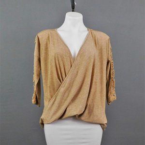 Multiples‎ Women Shirt Brown PS